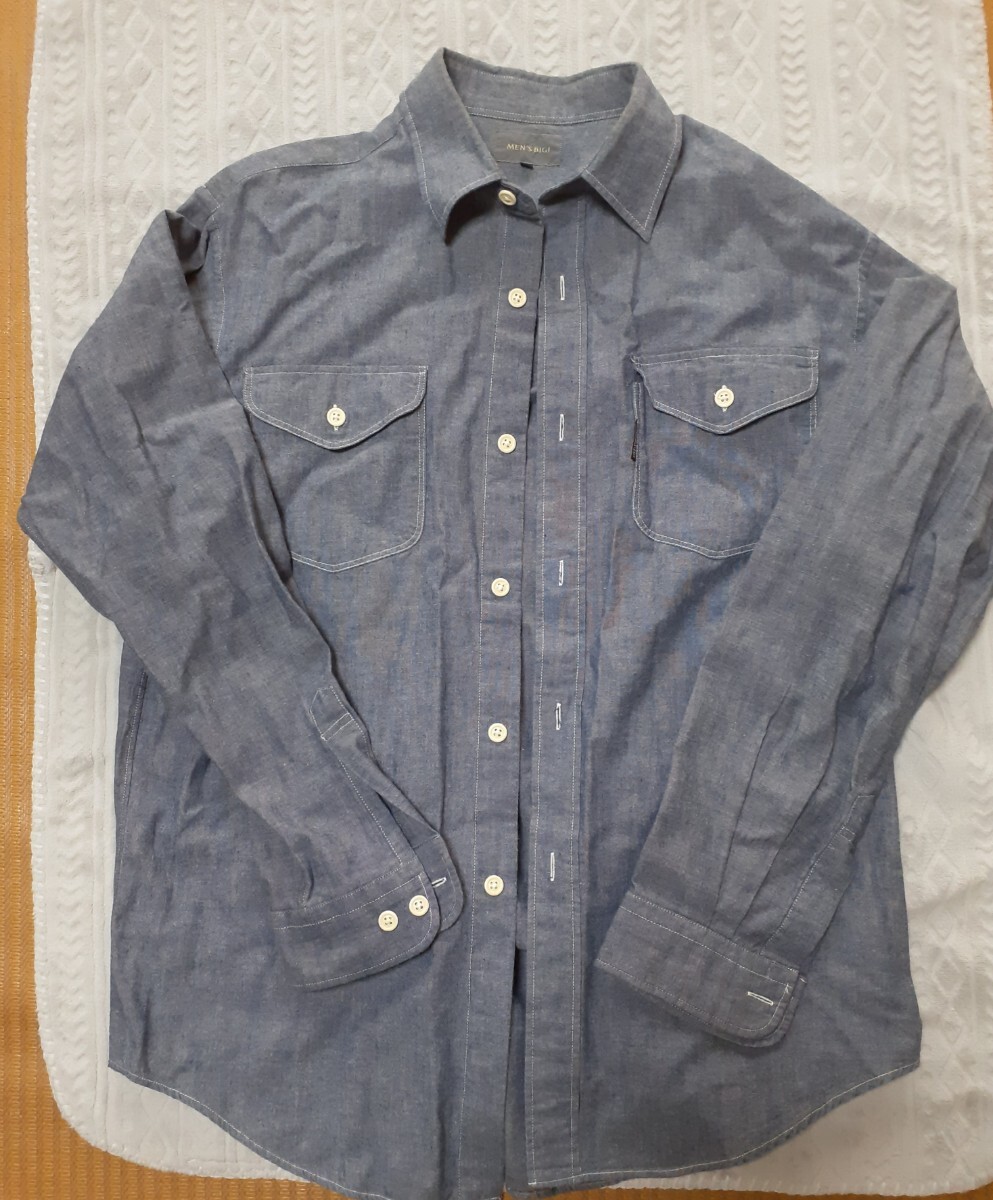 【★ヴィンテージ 美品/再値下げ!★】メンズビギ(MEN’S- BIGI) 長袖シャツ拍卖