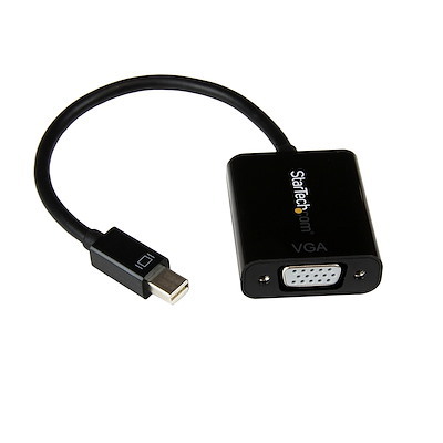 Mini DisplayPort-VGAアダプタ StarTech.com MDP2VGA2 Black Mini DisplayPort-VGA拍卖
