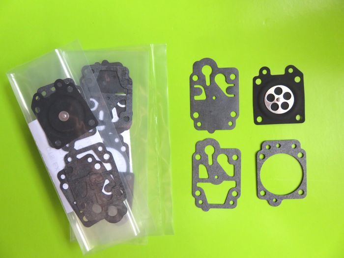 WYJ WYK ダイアフラム ゴム3セット 互換製品 キャブレター  部品 パッキンセット シンダイワ丸山ゼノアマルヤマ ガスケット 修理拍卖