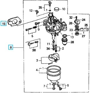 Honda ホンダ除雪機 キャブレター ガスケット セット HS1310Z HS1390Z HS1390i HSM1390i拍卖