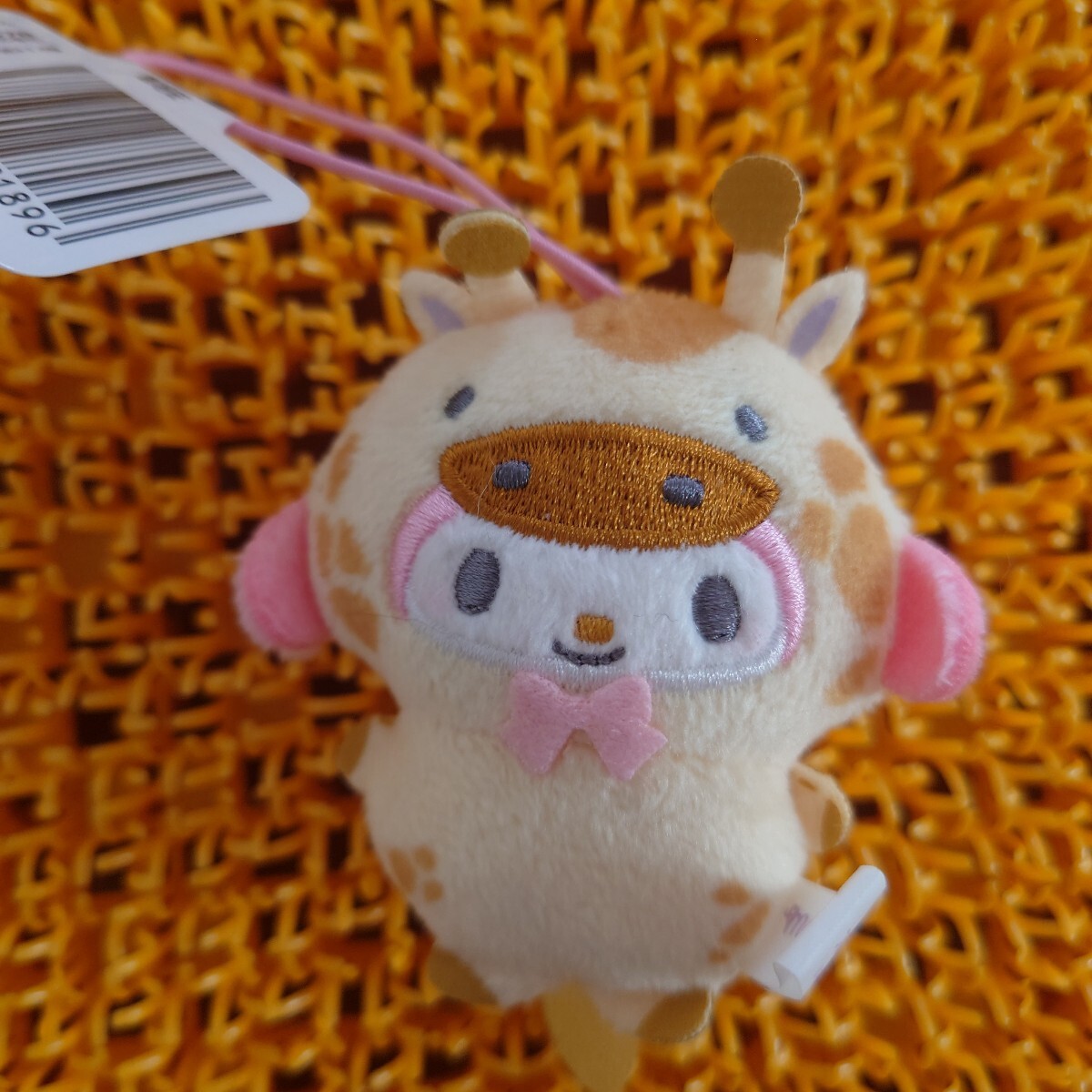 サンリオキャラクターズ どうぶつ着ぐるみマスコット キリン編 マイメロディ ゆうパケットプラス発送拍卖