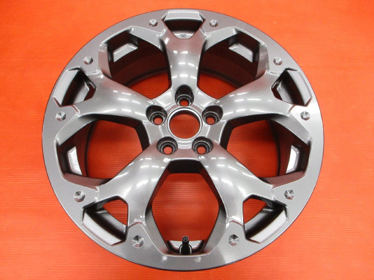 【O】1本のみ スバル XV GTE 純正 17インチ 7.0J +55 5H 100 ダークグレーメタリック 中古ホイール SUBARU XV EyeSight Smart Edition拍卖