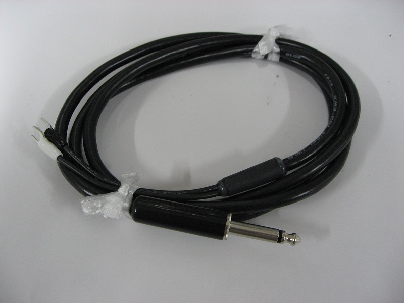 6.3φ モノラル電鍵(2P)ケーブル(コード) 1.5m  拍卖