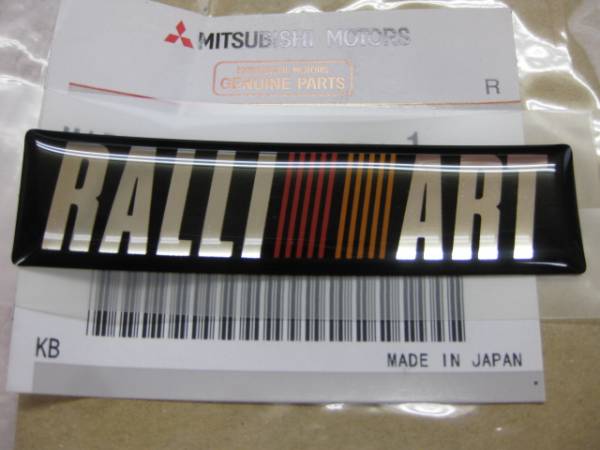 三菱 RALLI ART ラリーアート エンブレム ギャラン コルト 新品拍卖