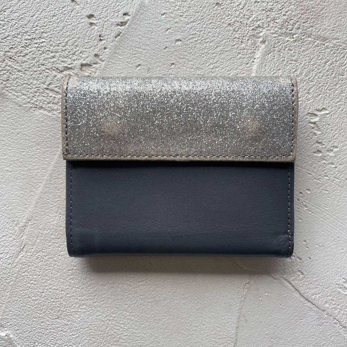 【PORTER × BAL レザー ミニウォレット 財布 ウォレット ポーター バル シルバーラメ 吉田カバン タンカー キチゾー クラチカ】拍卖