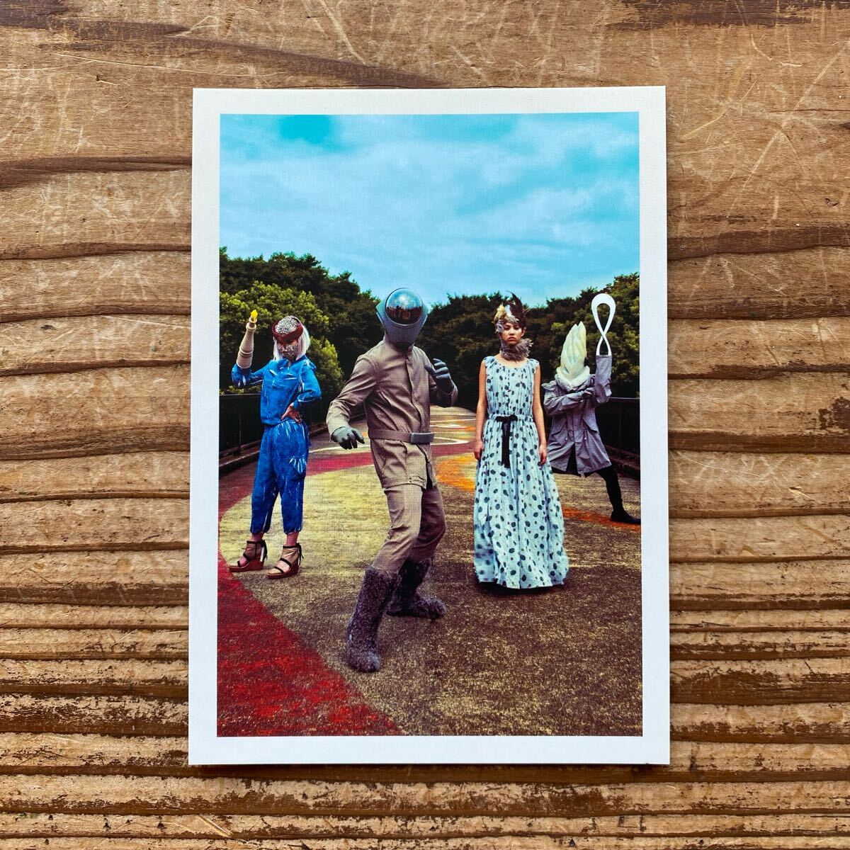 【アンダーカバー UNDERCOVERISM 2011SS UNDERMAN (36) ポストカード KICO ピラノイド マシュラ 怪人 ヒーロー 戦隊 685 JUN TAKAHASHI】拍卖