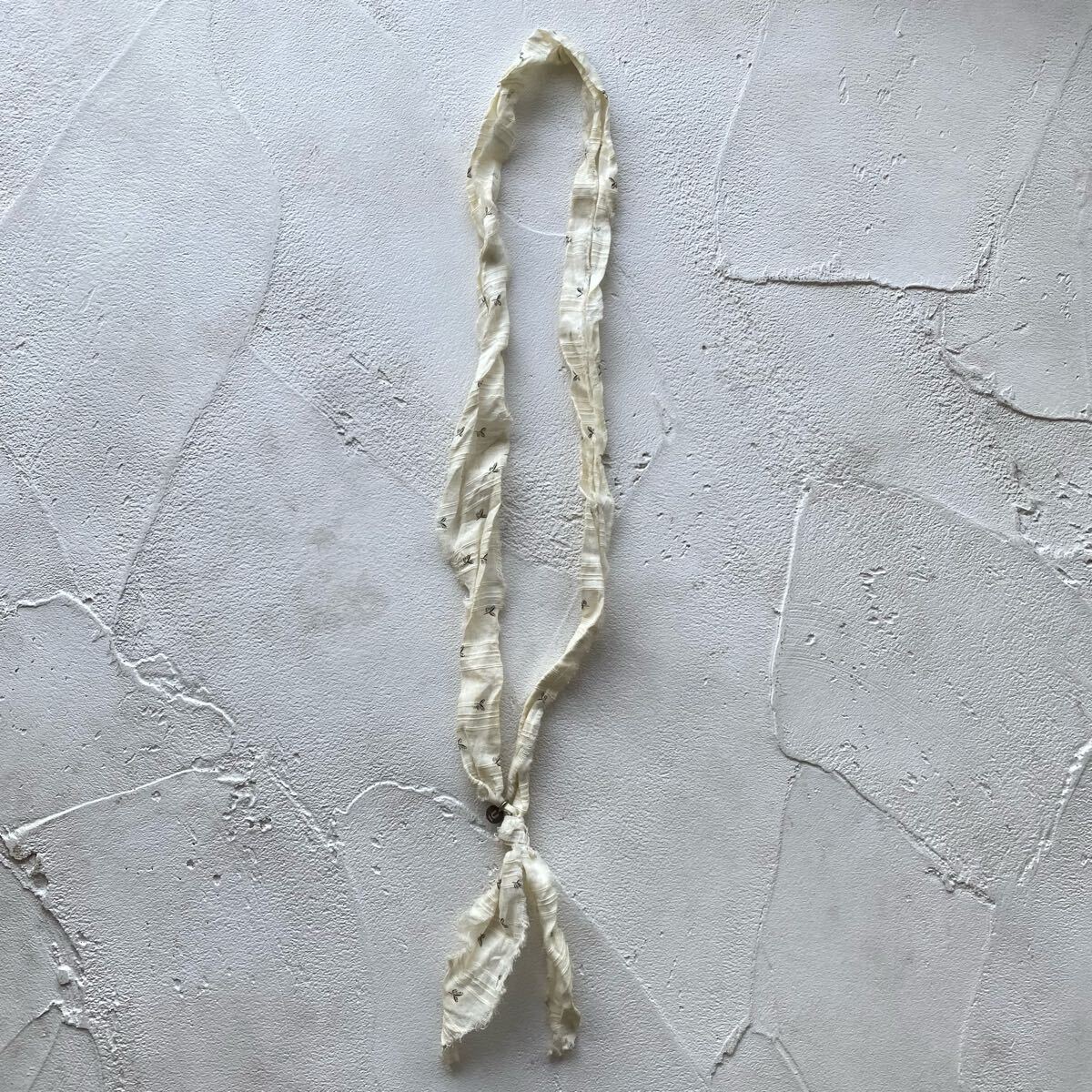 【希少 2005SS アンダーカバー UNDERCOVER butbeautifulⅡ期 紐ネックレス 布ネックレス 1本のみ artscabut期 5685 JONIO オリジナル】拍卖