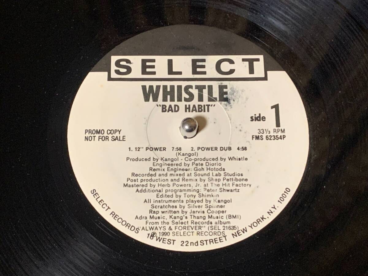 WHISTLE ♪BAD HABIT US オリジナル 拍卖