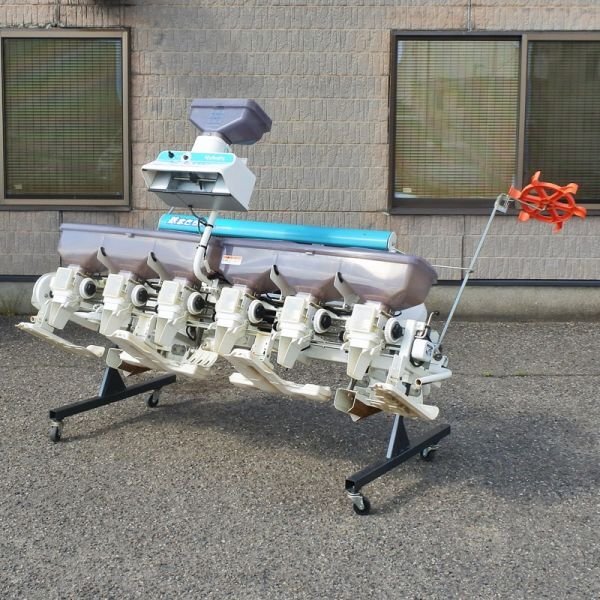 【山形】クボタ 直播機 NDS-6 鉄まきちゃん 6条 6連 鉄コーティング こまきちゃん 直播き 種まき 田植機 田植え 倉庫内保管 中古 東北拍卖