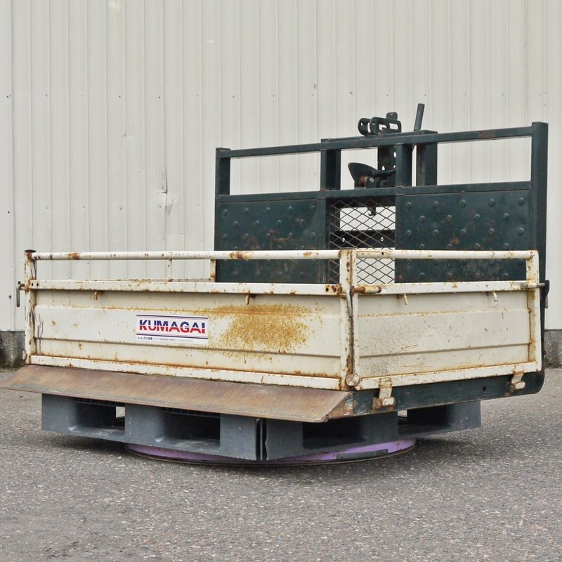 【新潟】熊谷農機 整地キャリア NA1600 トラクタダンプ 作業幅150cm トラクター ダンプ バケット キャリー 運搬 除雪 推肥 排土 盛土 中古拍卖