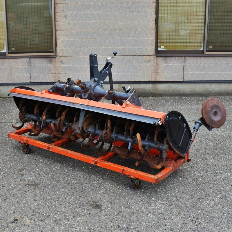 【山形】クボタ ロータリー R160WR 作業幅1800㎜ 1.8m ロータリ 代かき 代掻き 耕耘 耕運 トラクター パーツ 作業機 倉庫内保管 東北 中古拍卖