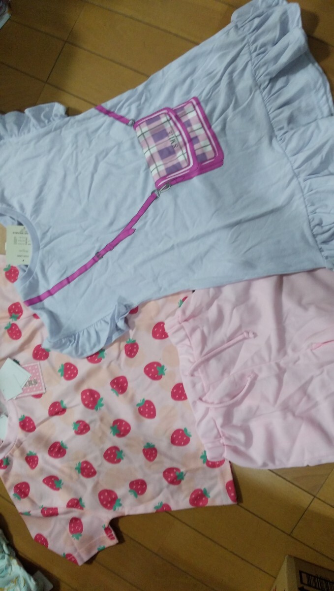 送料無料 パジャマ ワンピース 110㎝拍卖