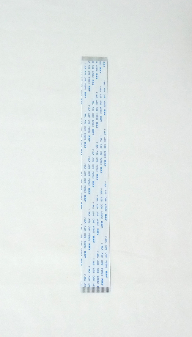 フレキシブルフラットケーブル1mmピッチ22ピン長さ20cm接続面同じ2本セット(FFC、新品)拍卖