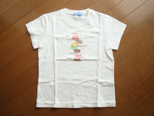 ファミリア familiar 140 半袖シャツ Tシャツ マカロン拍卖