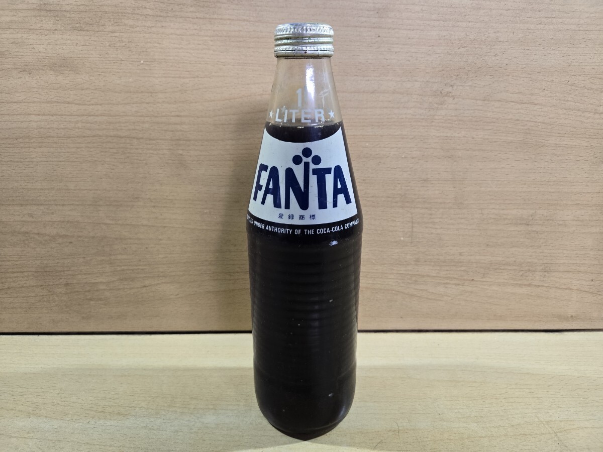 FANTA ファンタ レモン 1LITER 昭和レトロ アンティーク 当時物拍卖