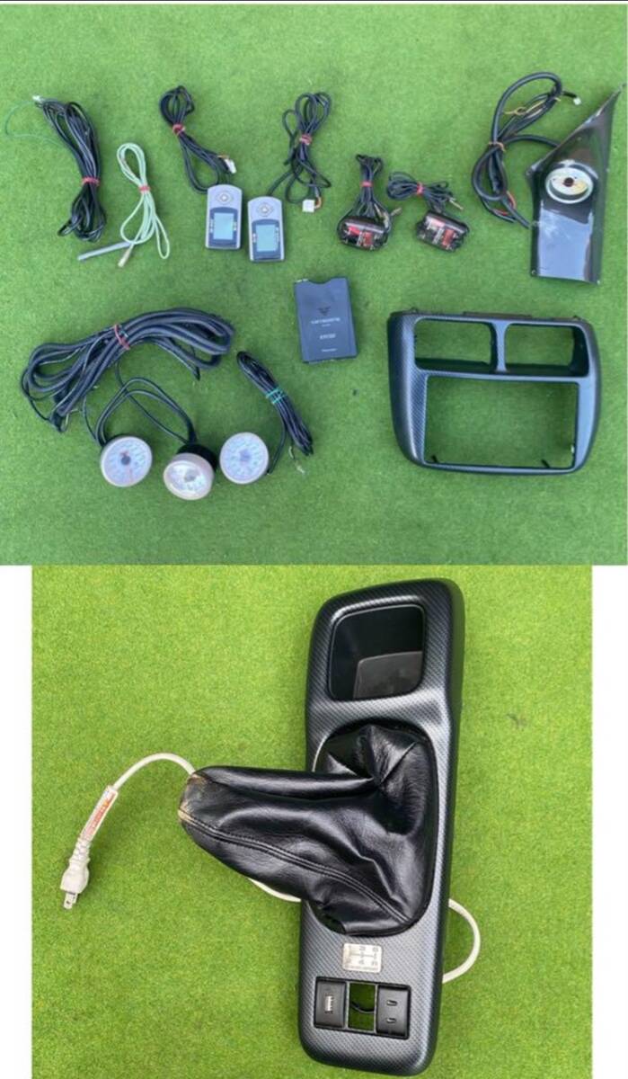 スズキ スイフト スポーツ HT81S カーボンカバー 内装品 carrozzeria カロッツェリア ETC ジャンク品拍卖