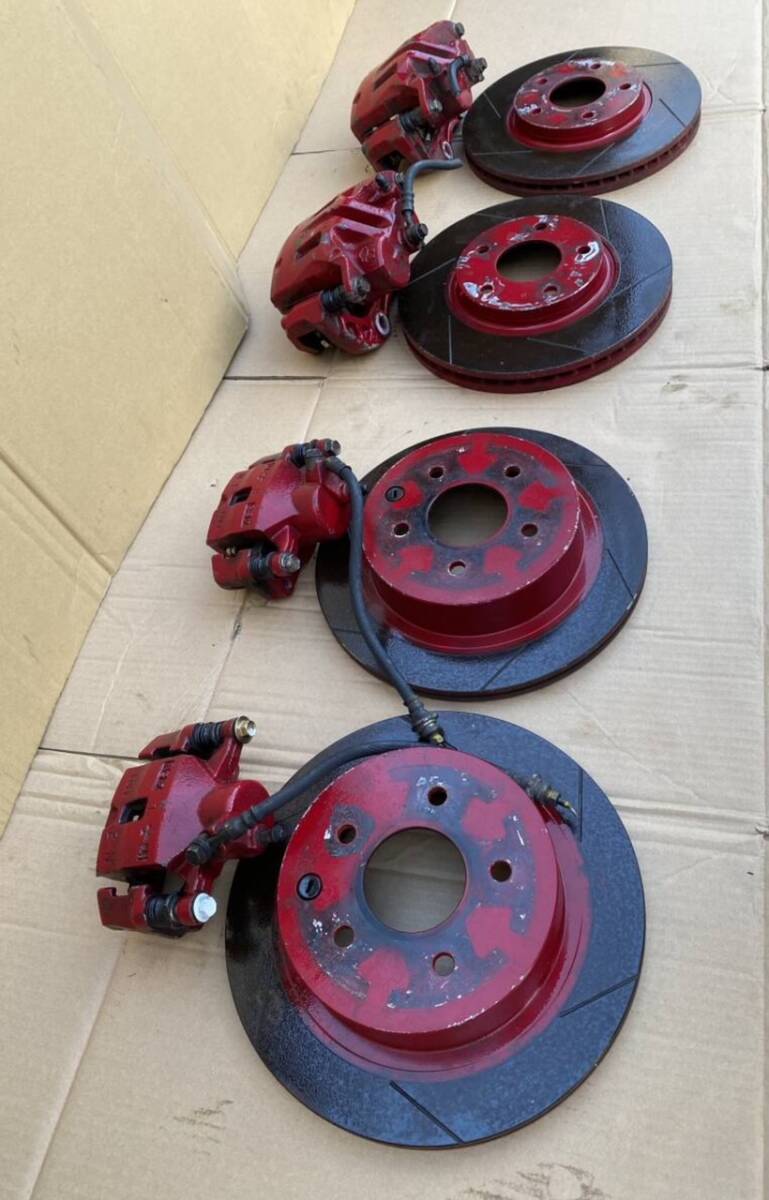 日産 NISSAN プレジデント JHG50 G50 KE 50 ブレーキ キャリパーローター セット拍卖