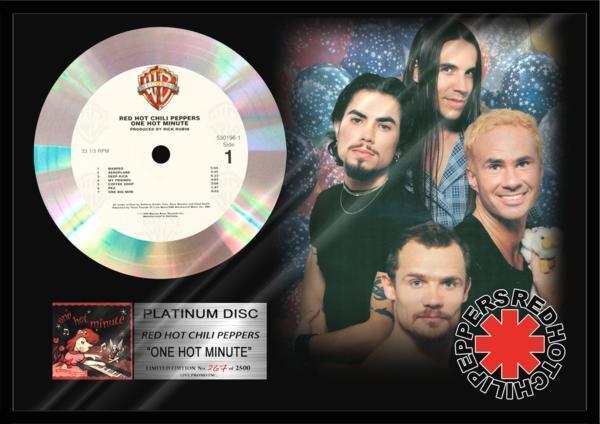 Red Hot Chili Peppersワン・ホット・ミニット/プラチナディスク拍卖