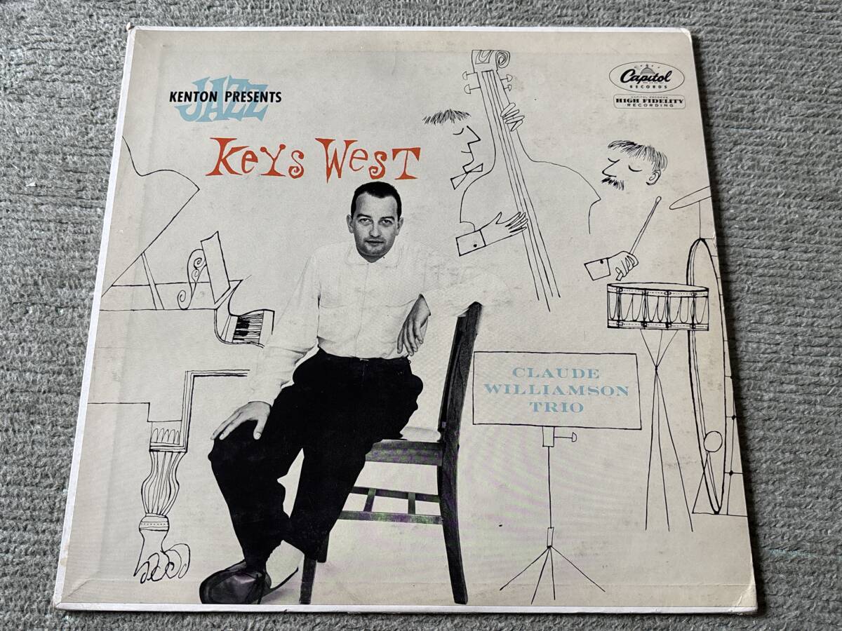 超音波洗浄済 CLAUDE WILLIAMSON TRIO/KEYS WEST 中古LP アナログレコード VINYL クロード・ウィリアムソン 拍卖