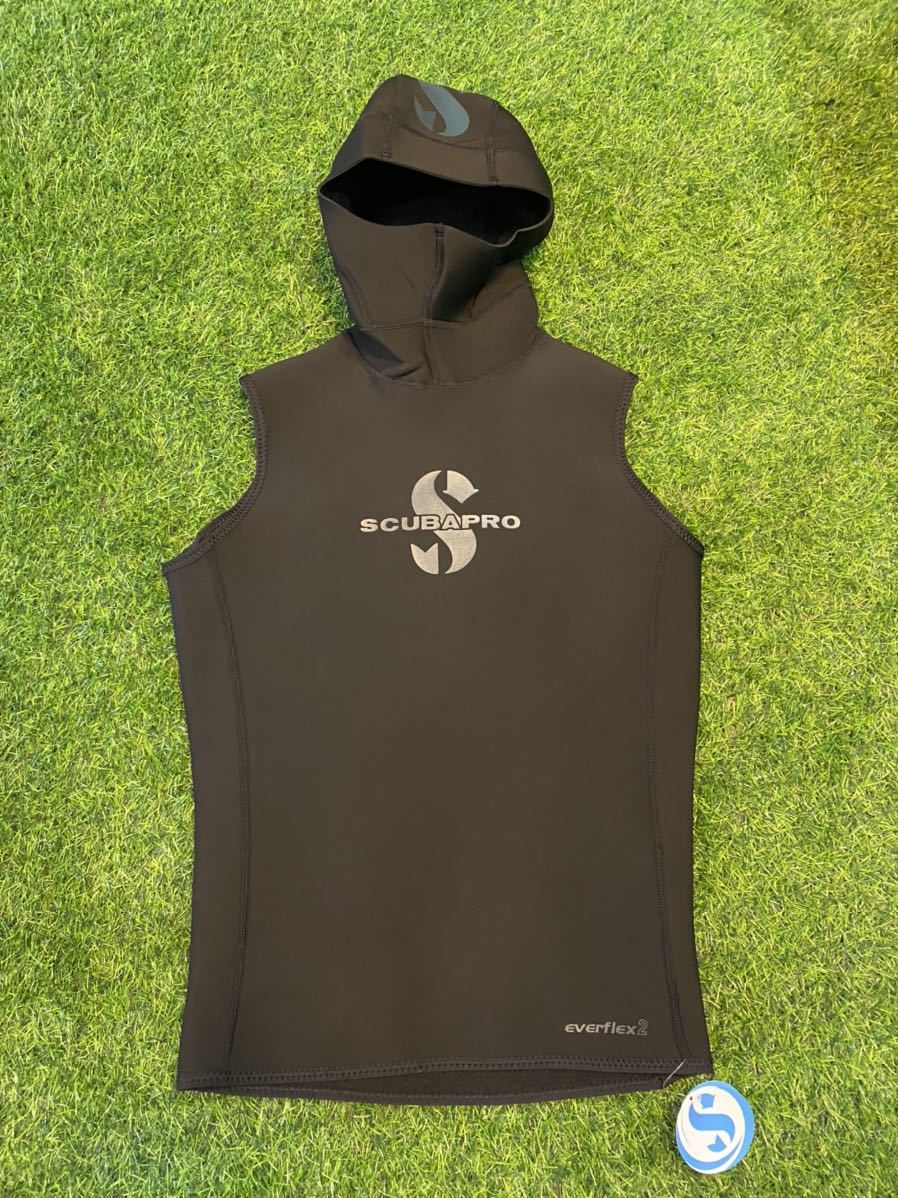 新品 SCUBAPRO EVERFLEX ダイビング フードベスト 2mm サイズ XS S M L 在庫あり拍卖