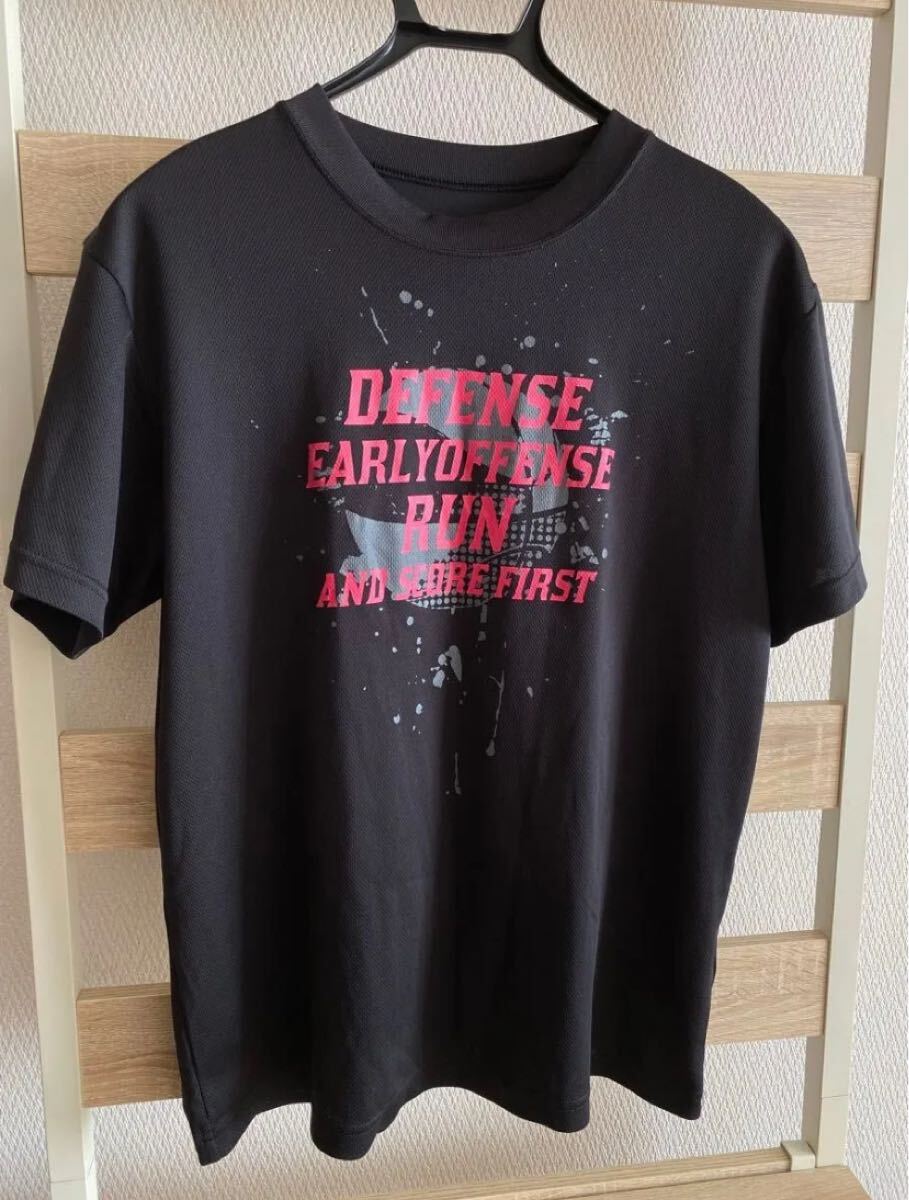 【送料無料】バスケ 半袖Tシャツ ブラック L ③拍卖