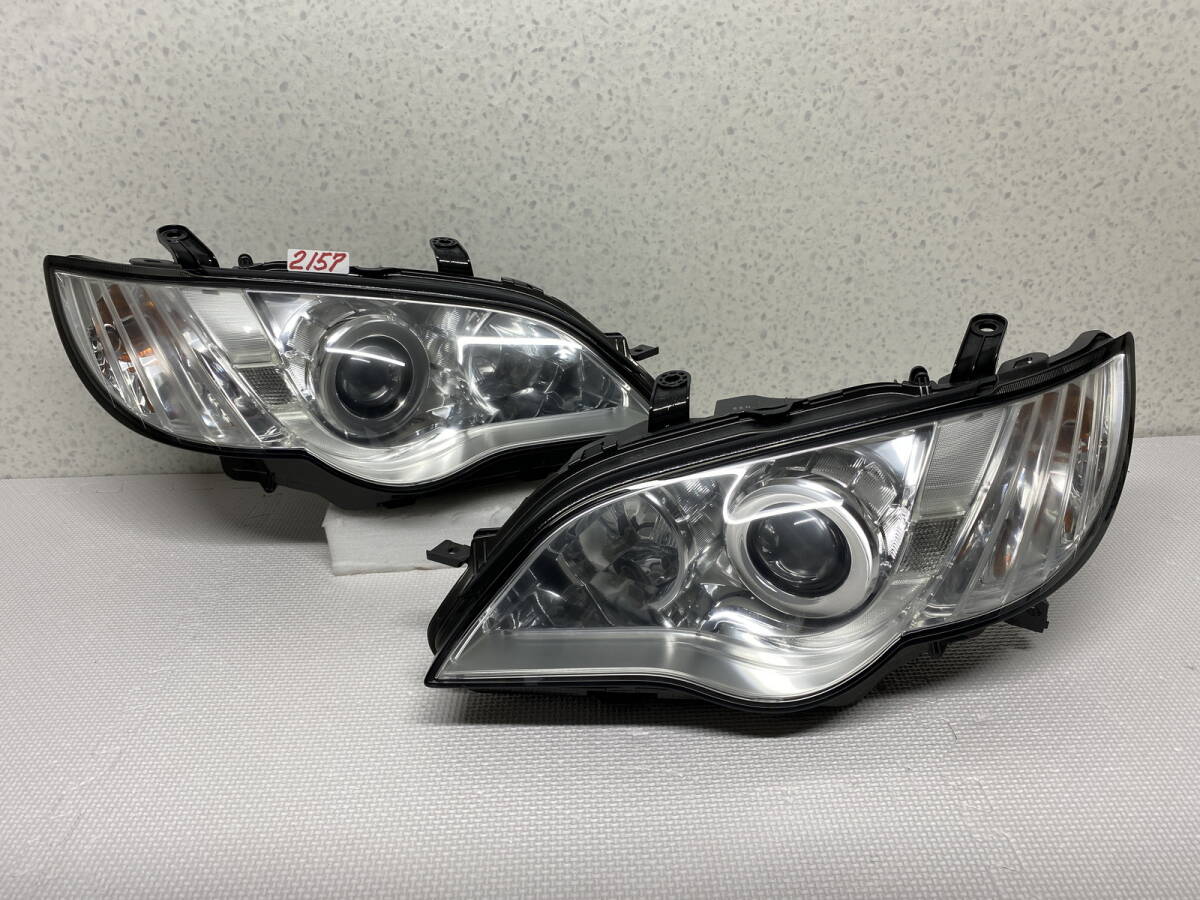 2157 * レガシー レガシィ BP5 ヘッドライト 左右 コイト 100-20952 キセノン HID 左 右拍卖
