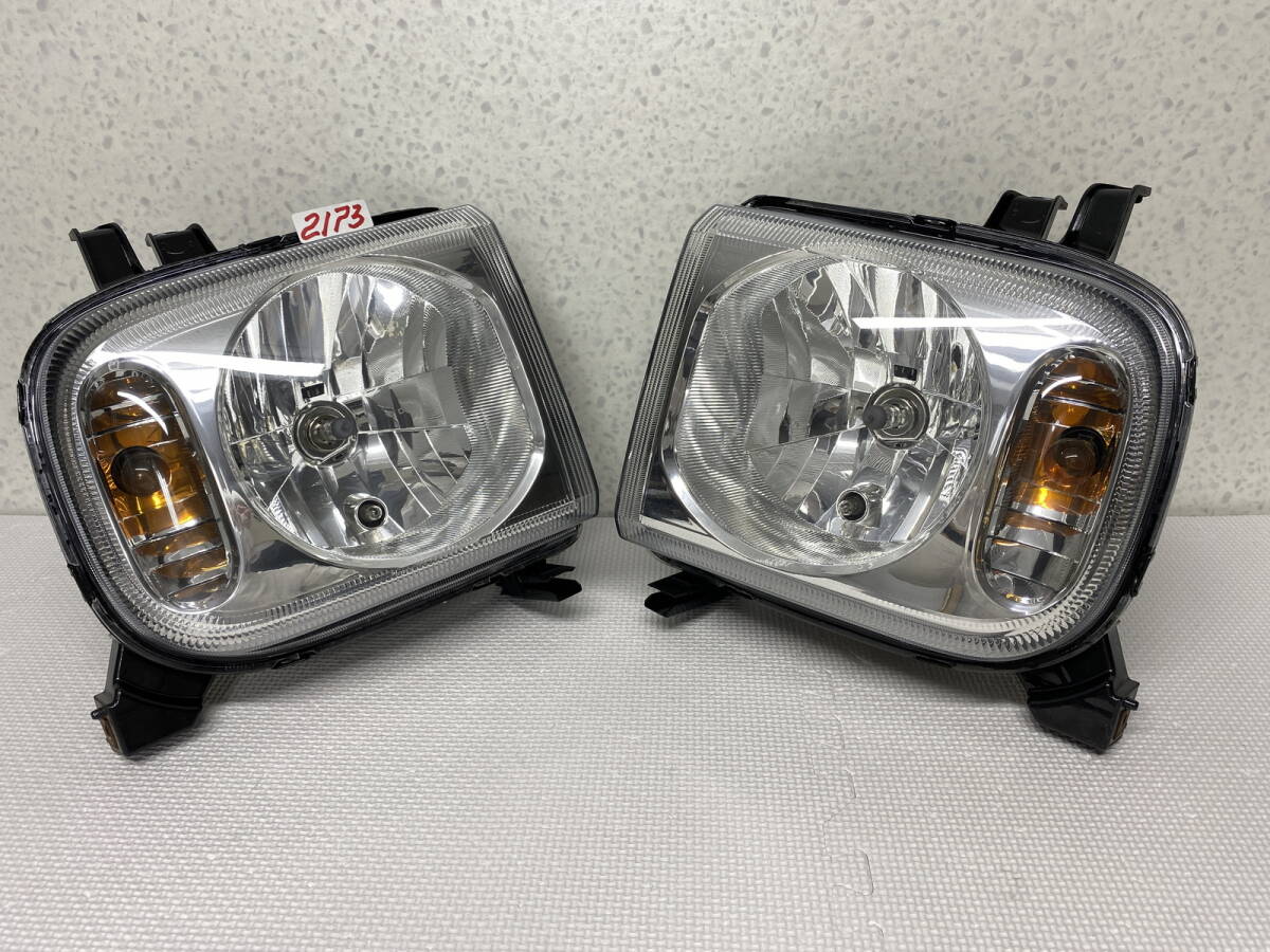 2173 * HE21S ヘッドライト レベ付 ハロゲンライト 左右SET 35100-75H40 35300-75H40 LE05D6137 LE05C6137拍卖
