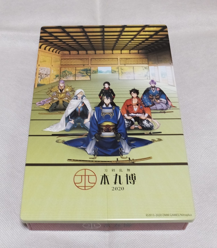 刀剣乱舞 お菓子缶 空缶 本丸博 2020拍卖