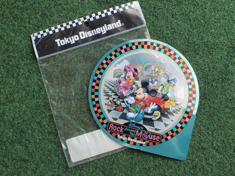 未使用長期保管品・東京ディズニーランド Rock Around Tha Mouseステッカー☆ミッキーコレクション拍卖