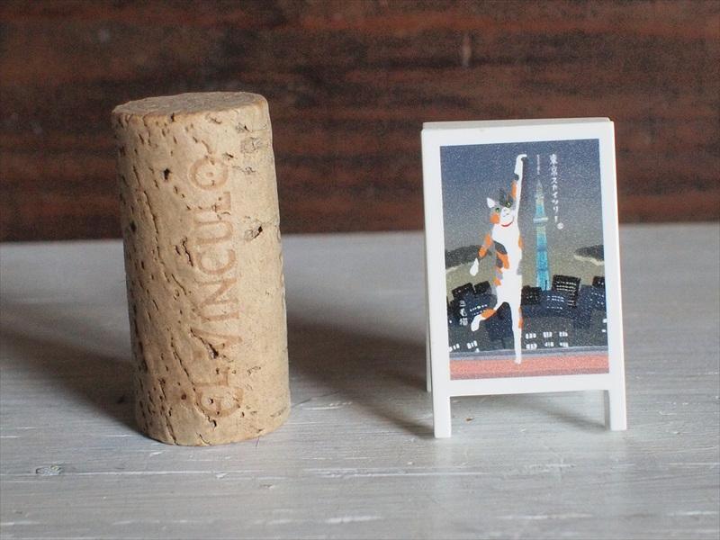 TOKYO SKYTREE ART・東京スカイツリー土産・ミニスタンドクリップ・ネコ柄・くまみね工房拍卖