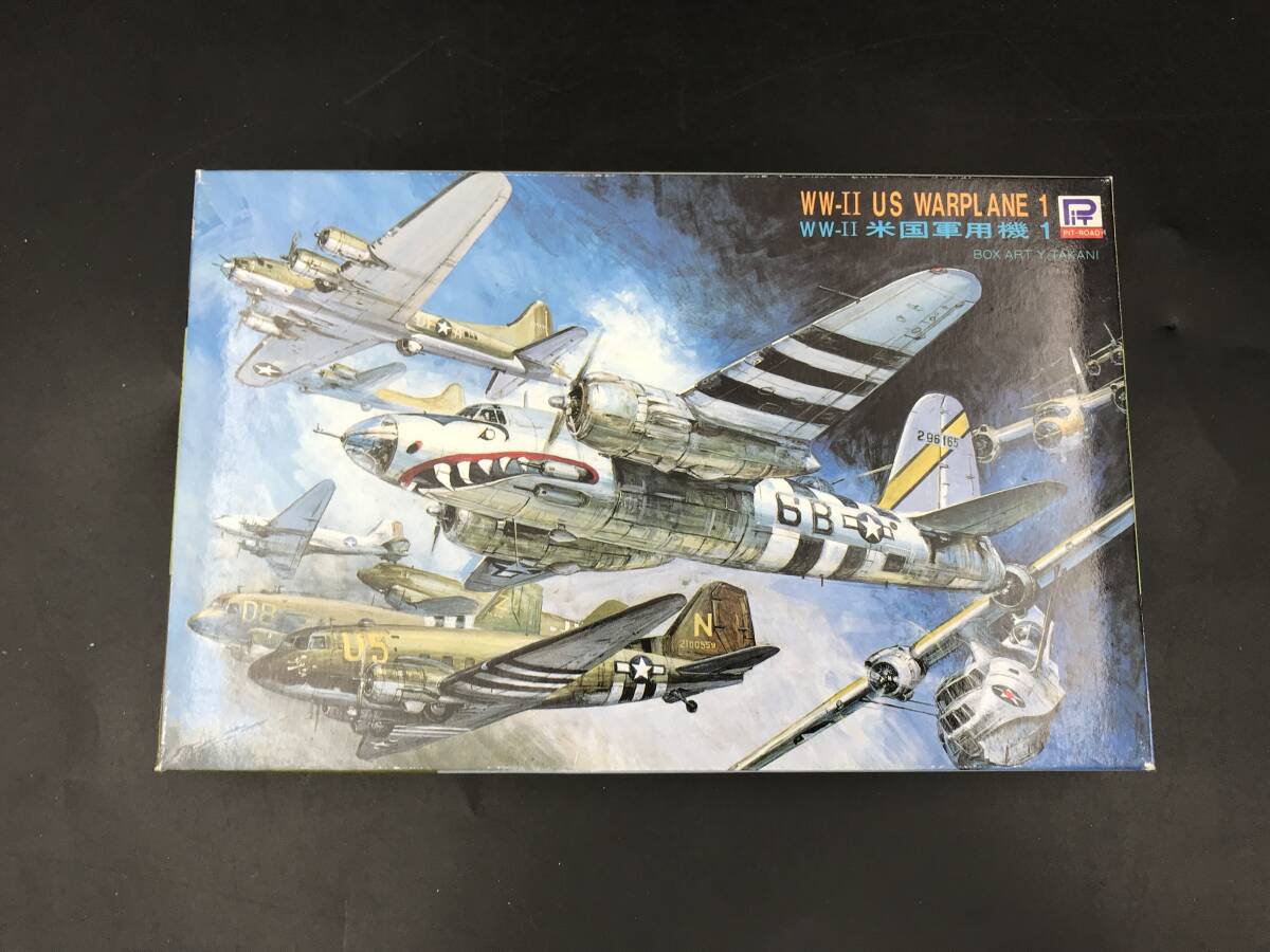 ME0425-36◆未組立 ピットロード S-9 WW-Ⅱ 米国軍用機1 スカイウェーブ プラモデル 箱・説明書 1/700 PIT-ROAD拍卖