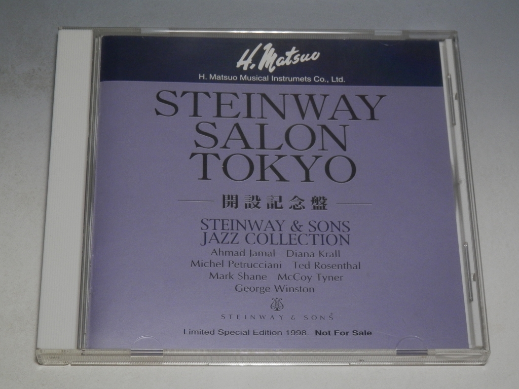 ◇ スタインウェイサロンTOKYO開設記念盤 STEINWAY & SONS JAZZ COLLECTION 非売品CD CDT-1002 松尾楽器商会拍卖