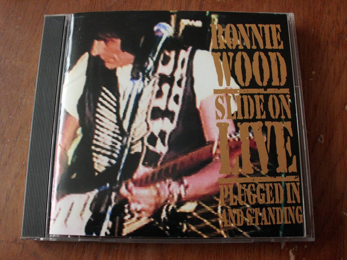 RONNIE WOOD/ロン・ウッド/SLIDE ON LIVE...PLUGGED IN AND STANDING 国内盤拍卖