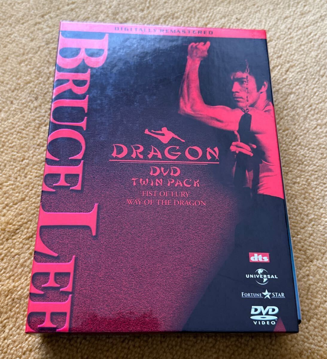 ドラゴンDVDツインパック/ブルースリー(『ドラゴンへの道』『ドラゴン怒りの鉄拳』)拍卖