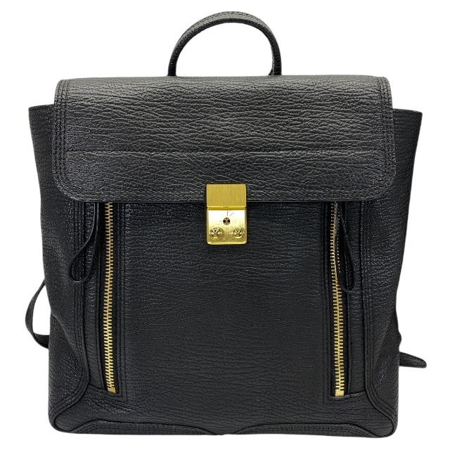 Phillip Lim フィリップ リム パシュリ リュックサック バッグパック リュック 肩掛け レザー ブラック 黒拍卖