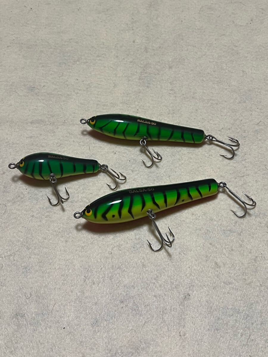 バルサ50 ホットタイガー 3本セット 未使用拍卖