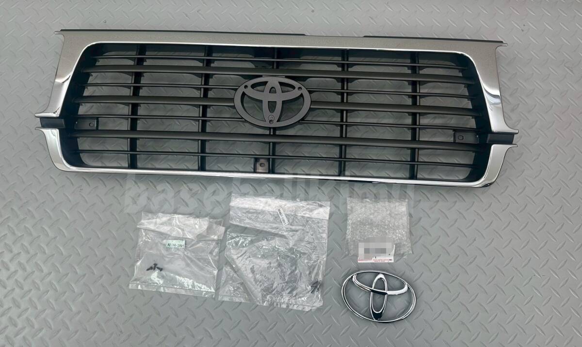 ■新品■トヨタ 純正 ランドクルーザー80系 後期用 ラジエターグリル LAND CRUISER エンブレム付き拍卖