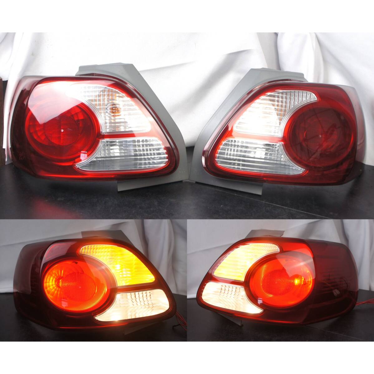 点灯OK 左右セット テールランプ NNP10 前期 130I ポルテ外し テールレンズ P4348 NNP11 NNP15 後期共通 トヨタ 純正@11148s拍卖