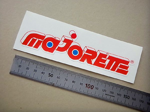 マジョレット "majorette" ミニカー ロゴ ステッカー 1976 ~1996拍卖