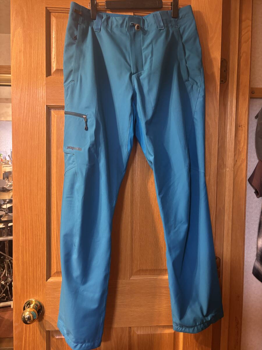 メンズ・ボトムス【PATAGONIA】パタゴニア【Simul Alpine Pants】サイマルアルパインパンツ ブルー size33 83060 FA16【中古拍卖