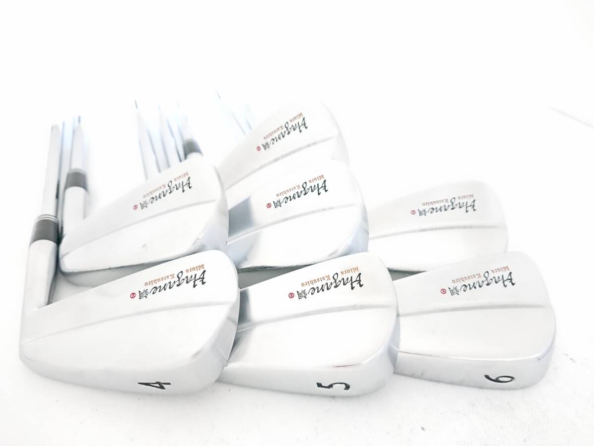 巨匠 三浦勝弘 監修 !!!◆◆ 三浦技研 miura HAGANE MB FORGED < 鋼 > 幻のマッスル!!!◆◆豪華7本組!!!拍卖