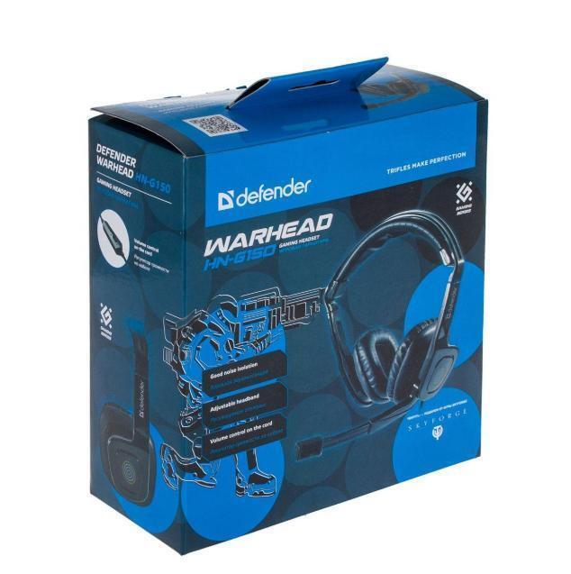 ディフェンダー ウォーヘッド HN-G150 ゲーミングヘッドセット Defender Headset ゲーム用 ヘッドセット 弾頭 HN-G150 ブラック拍卖