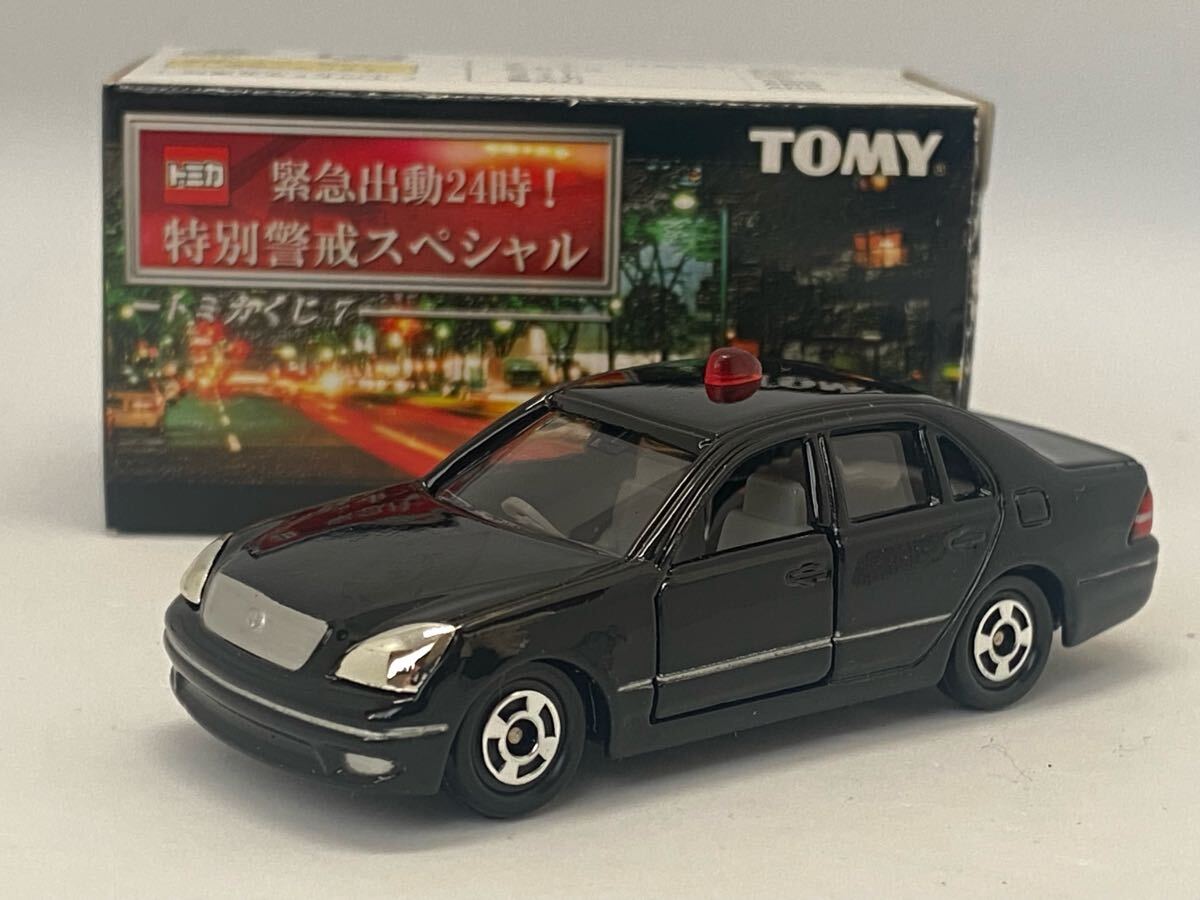 トミカくじ 7 緊急出動24時!特別警戒スペシャル トヨタ セルシオ 警護車拍卖