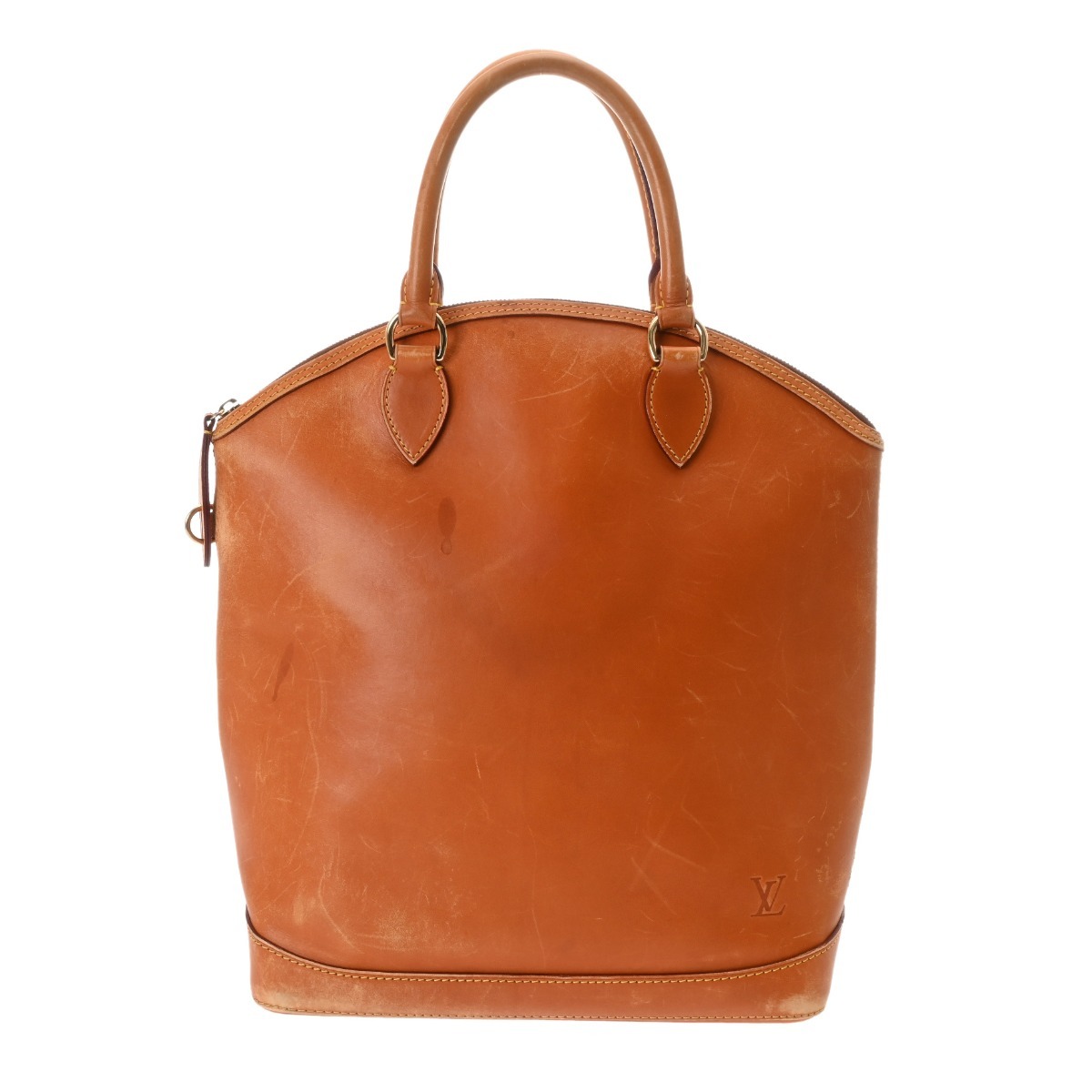 LOUIS VUITTON ルイヴィトン ノマド ロックイット トート ブラウン - メンズ レザー ハンドバッグ Bランク 中古 銀蔵拍卖