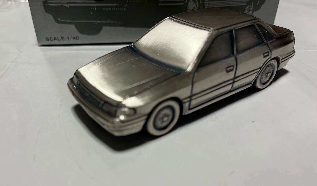 1/40 スバル 初代 レガシィ セダン BC 1989年式 ヨネザワ ダイヤペット インゴット ミニカー 旧車 高級感拍卖