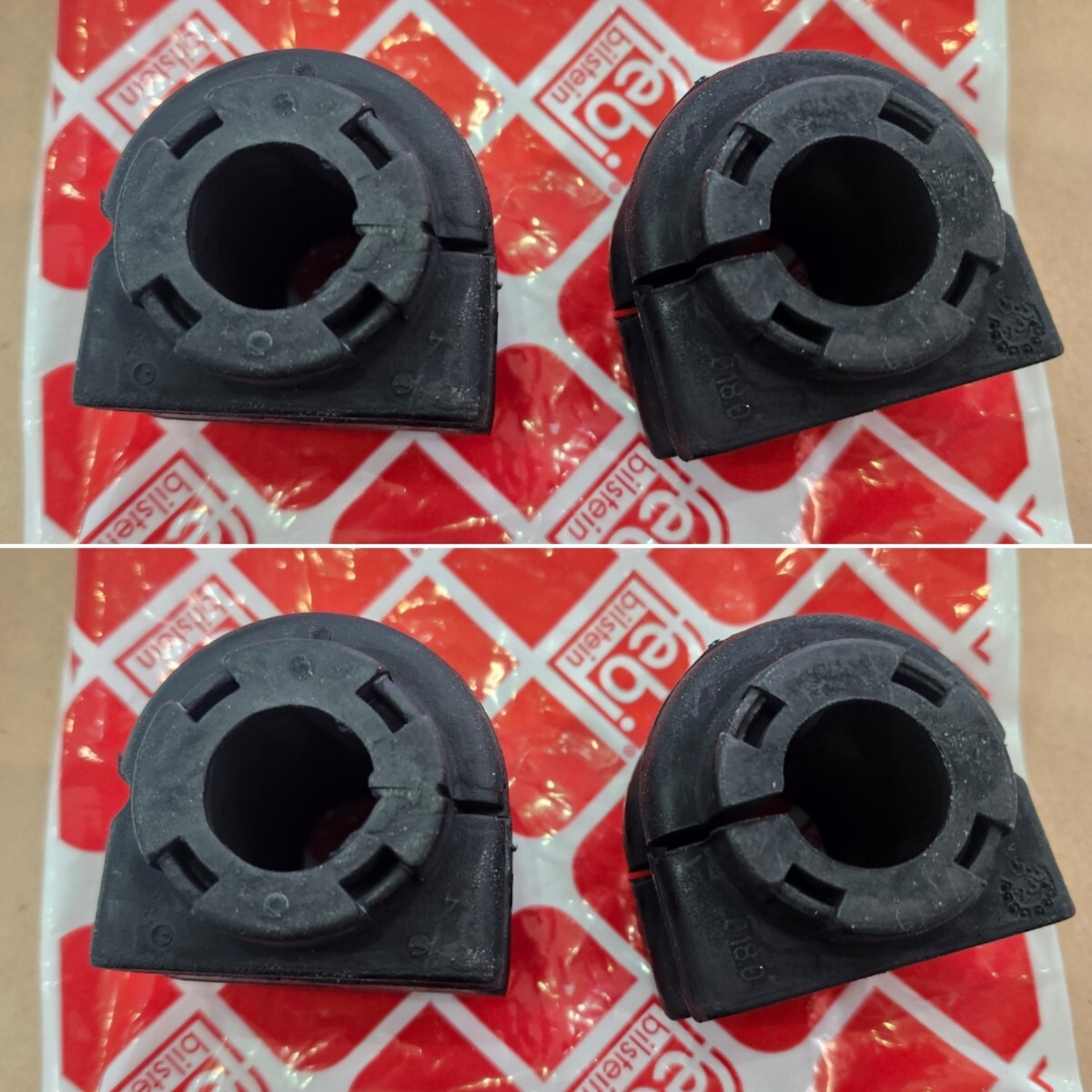 スタビライザーブッシュ 18mm☆7701069131☆カングー2 ビボップ他☆新品 4個セット☆febi bilstein製拍卖