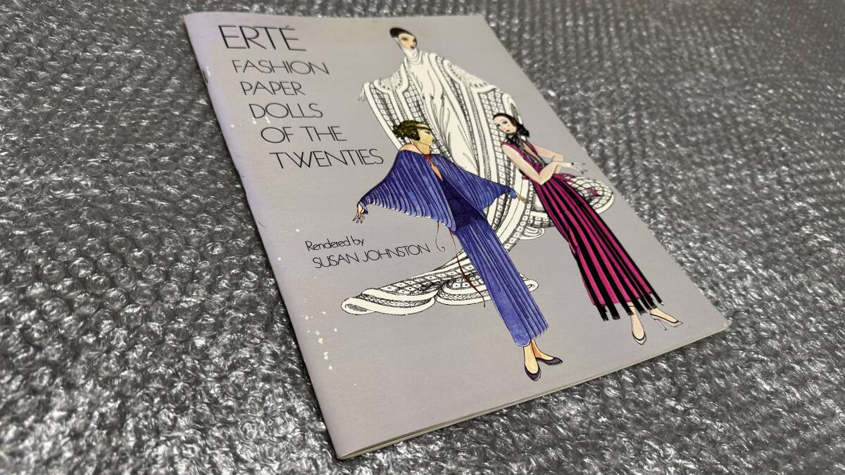 洋書★エルテ・ファッション【ペーパードール作品集】1978年発刊★ファッション デザイナー イラストレーター ハーパース・バザー拍卖