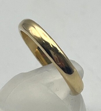 ティファニー リング 指輪 フォーエバー バンドリング K18YG ゴールド AU750 11号 Tiffany 磨き上げ済み拍卖