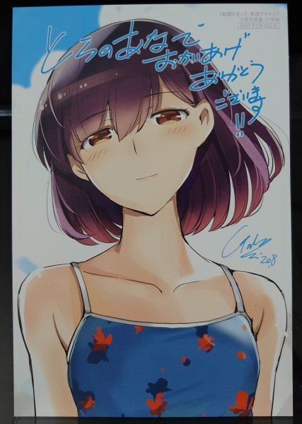 結婚するって、本当ですか 1巻 若木民喜 とらのあな 特典イラストカード【KB21】最終在庫拍卖