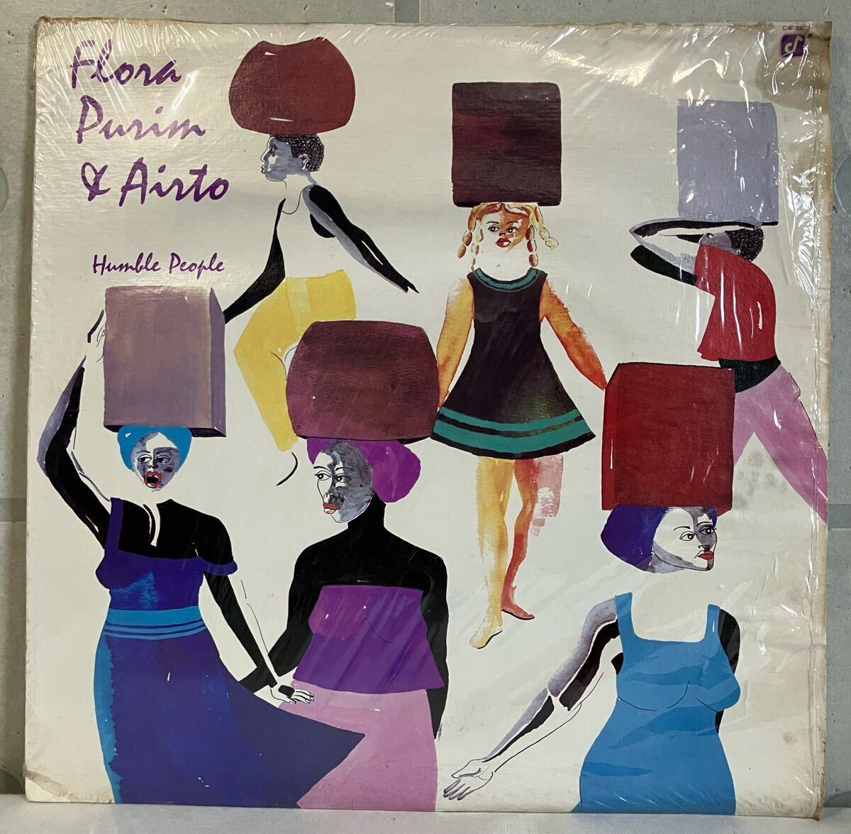 美盤 US LP / Flora Purim (フローラ・プリム) & Airto - Humble People / Latin Samba Fusion Jazz Funk Reggae / サバービア掲載拍卖